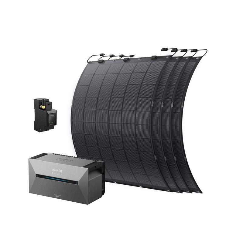 Zestaw Anker SOLIX Solarbank 2 E1600 Pro z 4xFS20, inteligentnym licznikiem