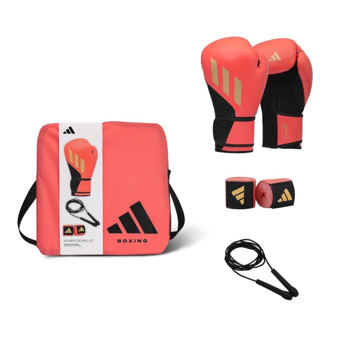 adidas BOXING ドイツ製 赤三本線 タッセル付き 2004 Adidas