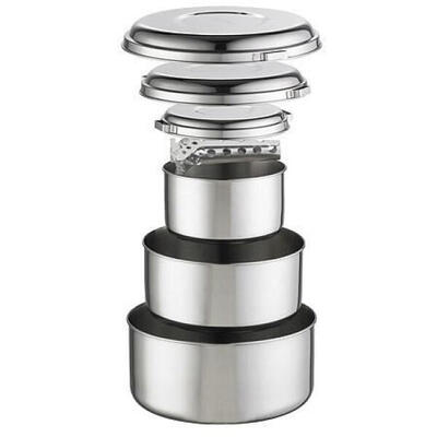 Msr – alpine 4 pot set – rvs pannenset – outdoor koken