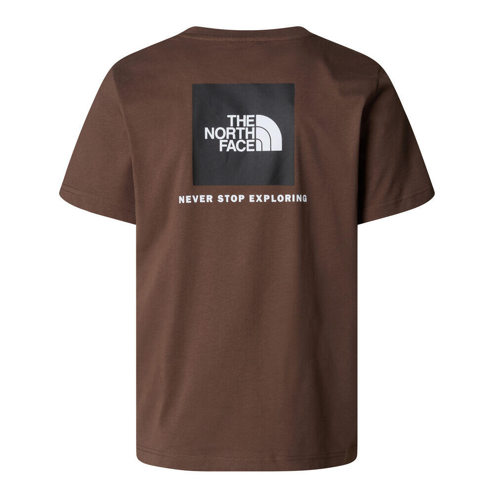 The North Face T-shirt Casual Uomo - Cotone, Taglio Moderno, Marrone 2/4