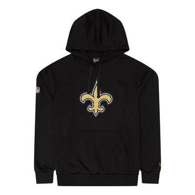 New Era Herren Hoodie NFL New Orleans Saints Logo schwarz