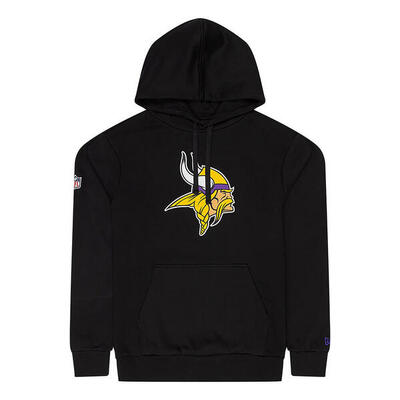 New Era Herren Hoodie NFL Minnesota Vikings Logo schwarz
