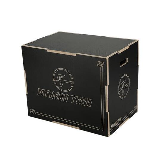 Plyometrische Box Full Grip 51×61×75cm Fitness Tech