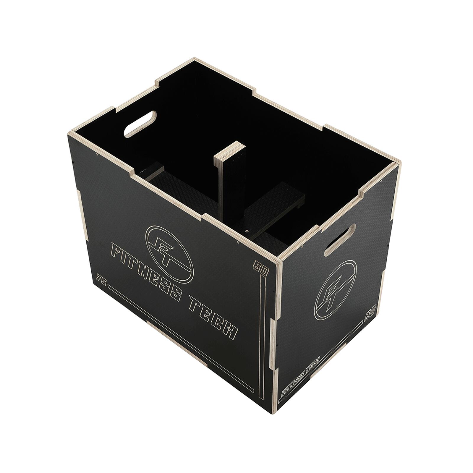Caisse Pliométrique Full Grip 51×61×75cm Fitness Tech 4/7