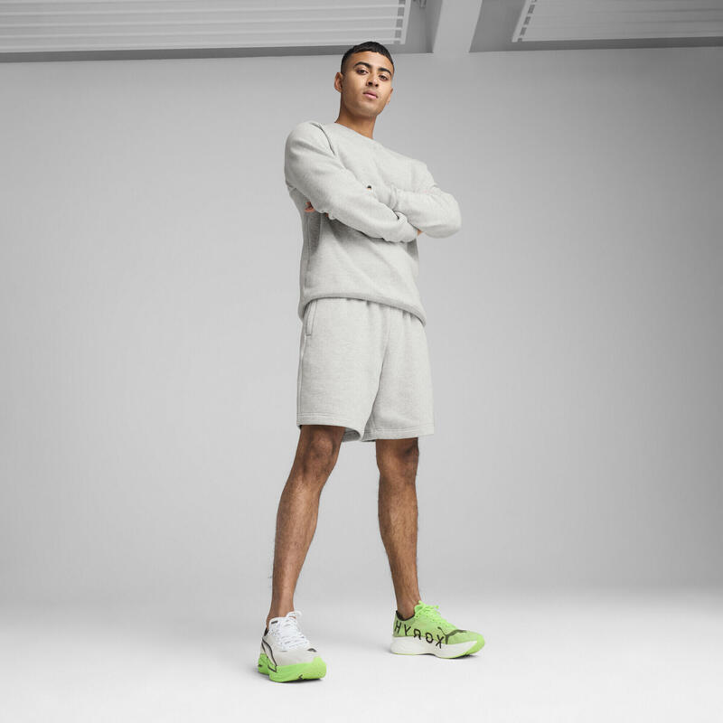 Męskie szorty dresowe PUMA × HYROX PUMA Light Gray Heather