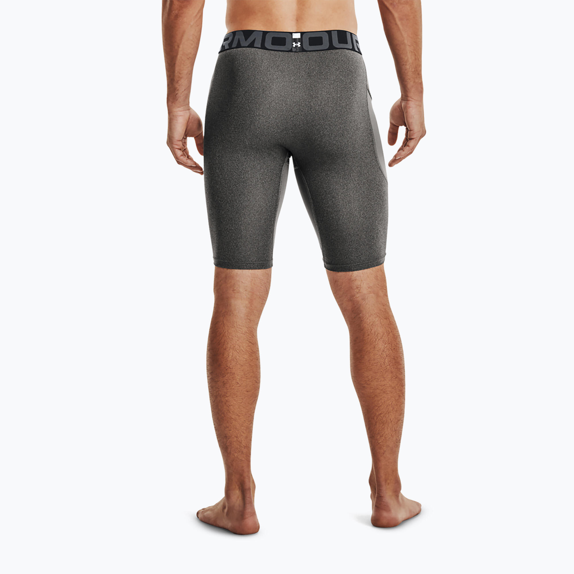 Under Armour HeatGear Compression Shorts Grau Mann 3/6