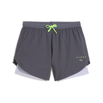 Shorts 2 in 1 PUMA x HYROX ULTRAWEAVE da donna PUMA Galactic Gray