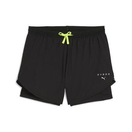 PUMA x HYROX ULTRAWEAVE 2-in-1 short voor dames PUMA Black