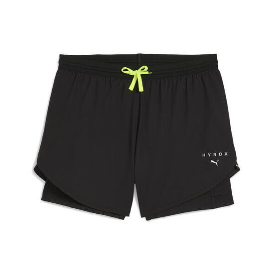 Shorts 2 in 1 PUMA x HYROX ULTRAWEAVE da donna PUMA Black