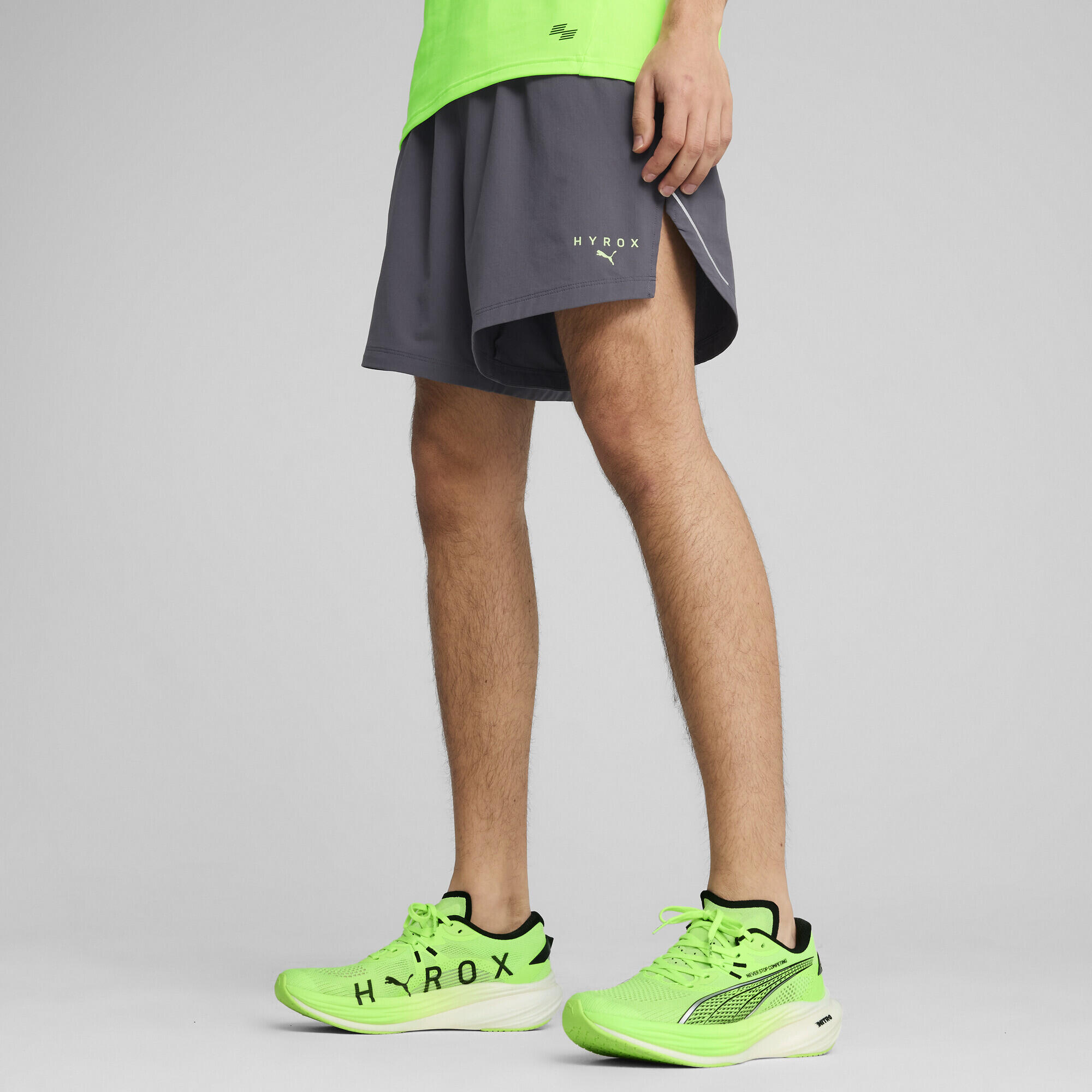 PUMA x HYROX ULTRAWEAVE short voor heren, 15 cm PUMA Galactic Gray 2/7
