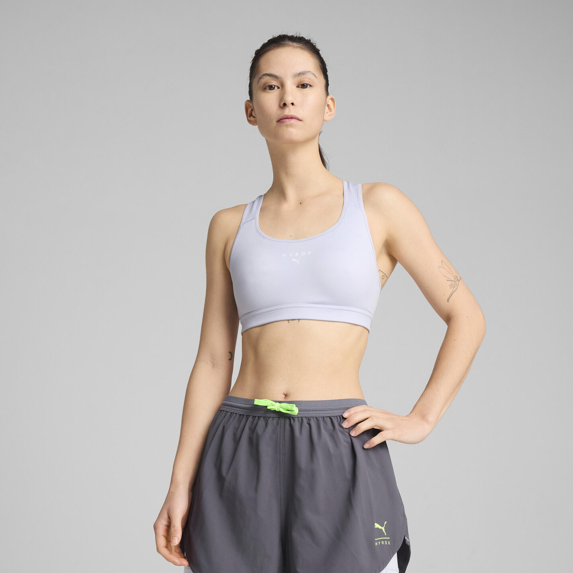 Brassière de sport à maintien modéré PUMA x HYROX PUMA Cool Weather Blue 2/7