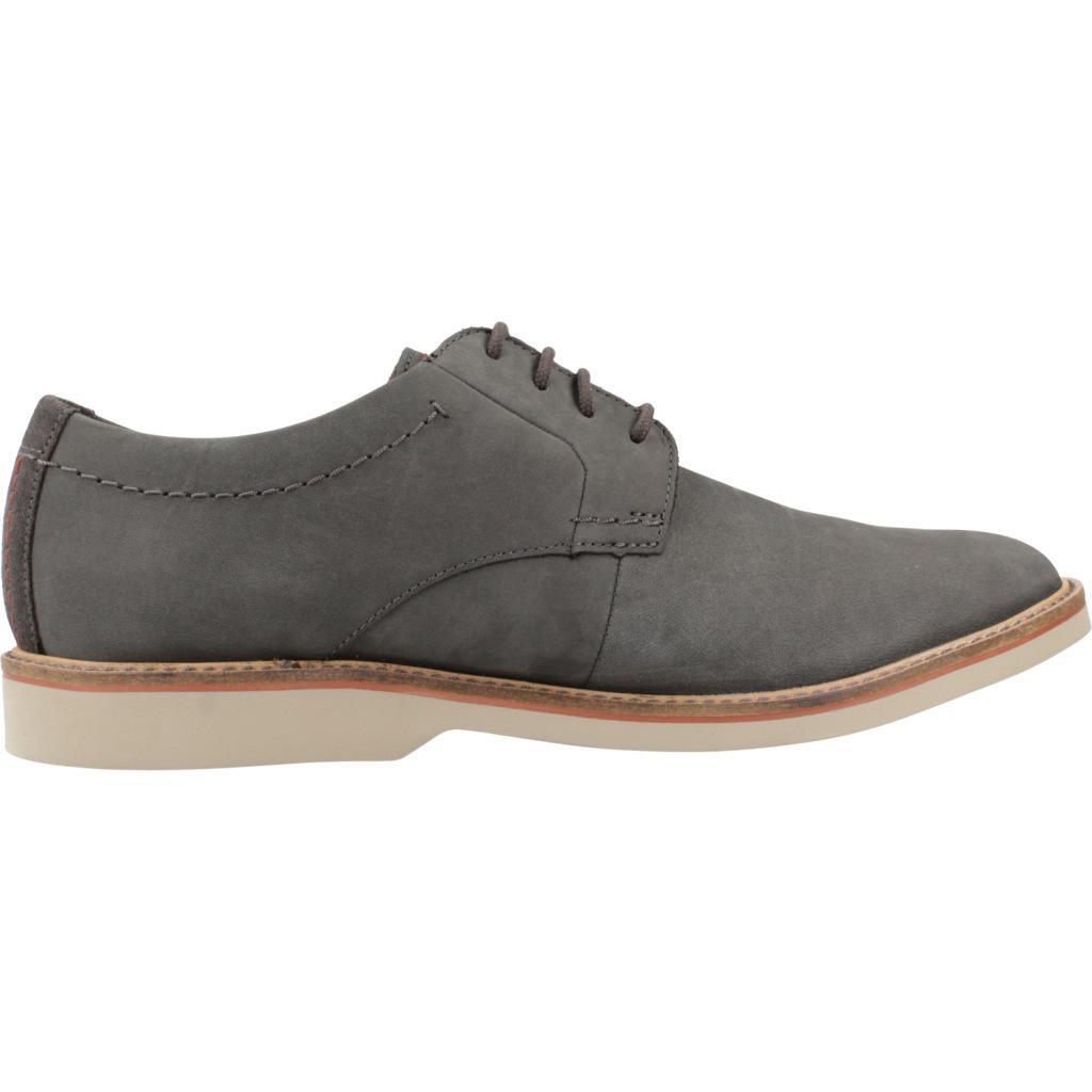 Baskets Clarks Modèle Atticus Ltlace Couleur Gris 4/5