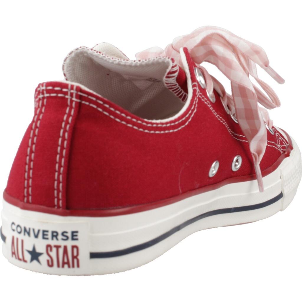 Baskets Converse Modèle Chuck Taylor All Star Couleur Bordeaux 3/5