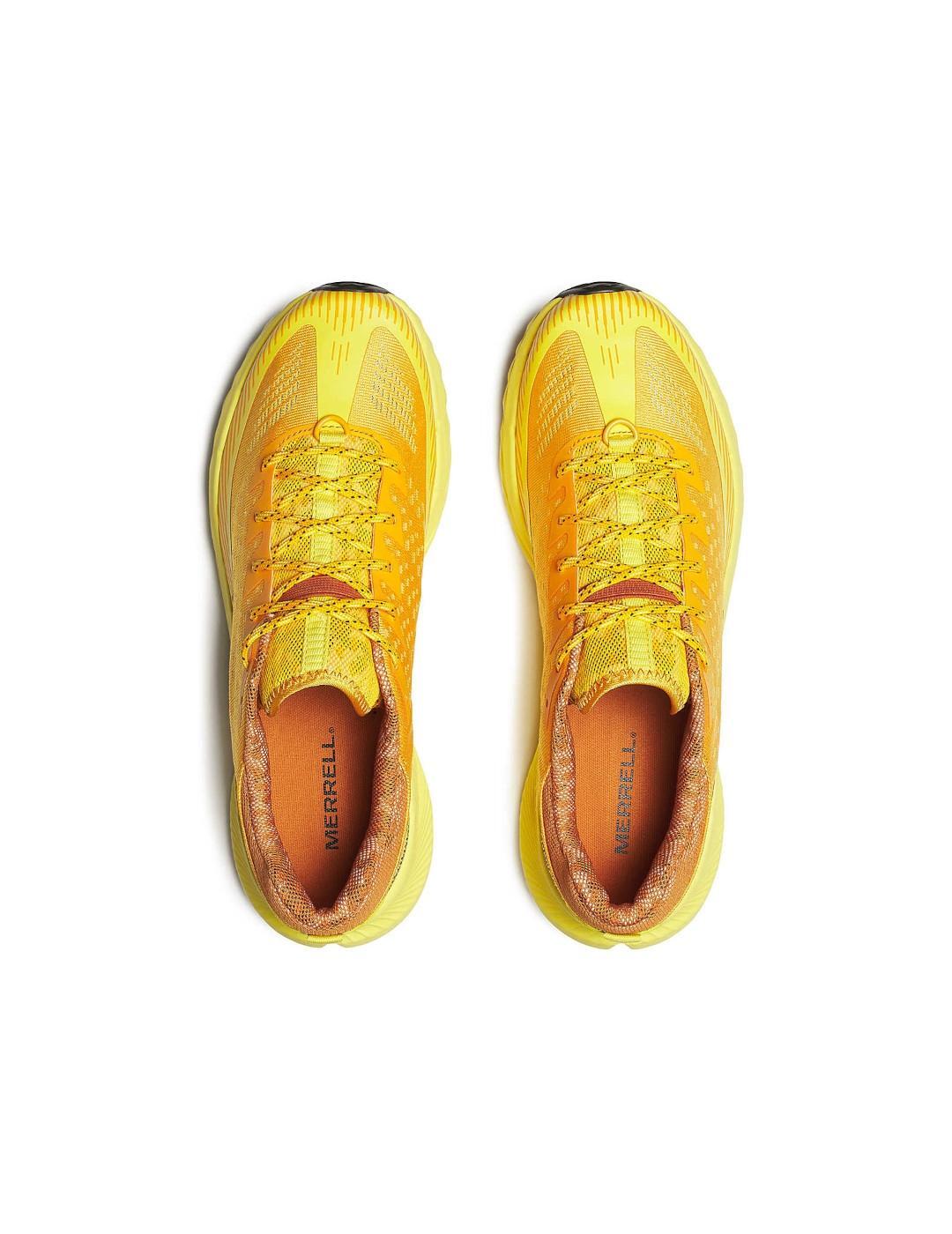 Tênis Masculino Merrell Agility peak 5 Amarelo. 4/6