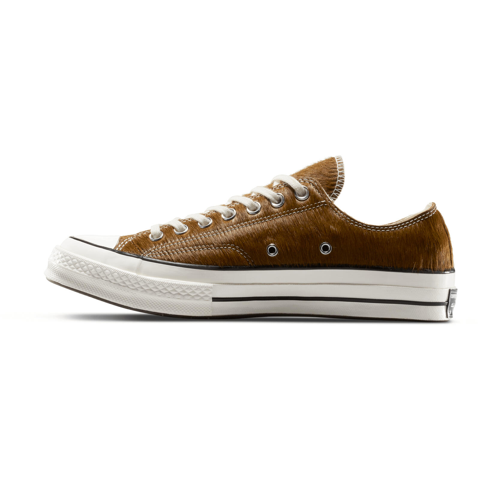 Baskets Converse Chuck 70 Premium Leather, Marron, Unisexe 5/5