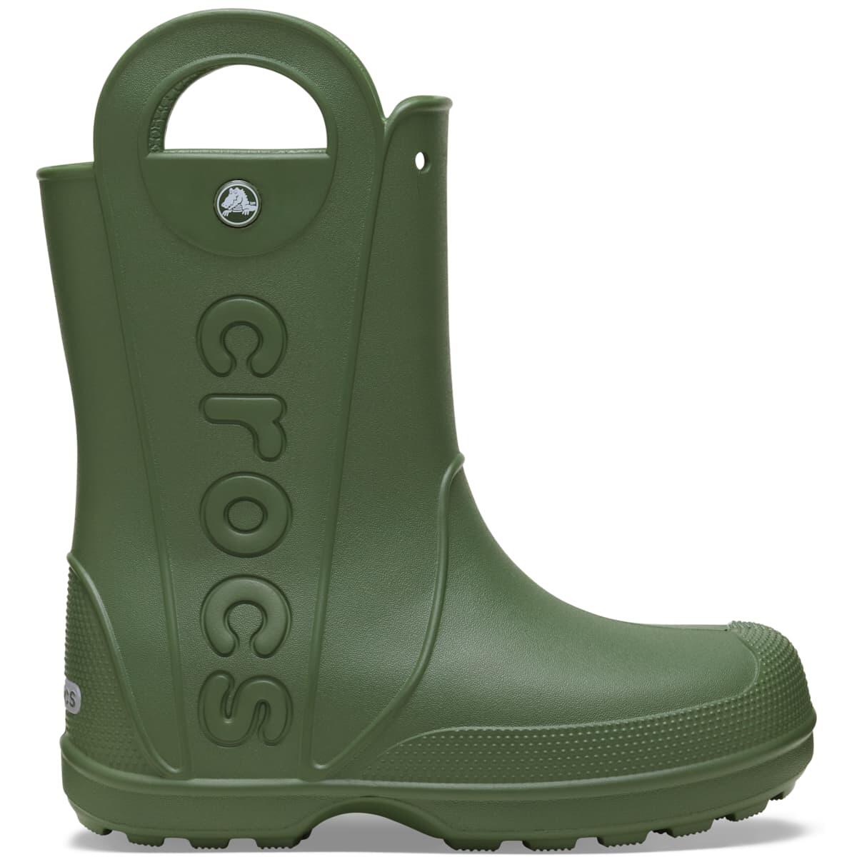 Crocs - Crocs Women Handle It Rain Boot - Bottes - Vert - 33 - Decathlon