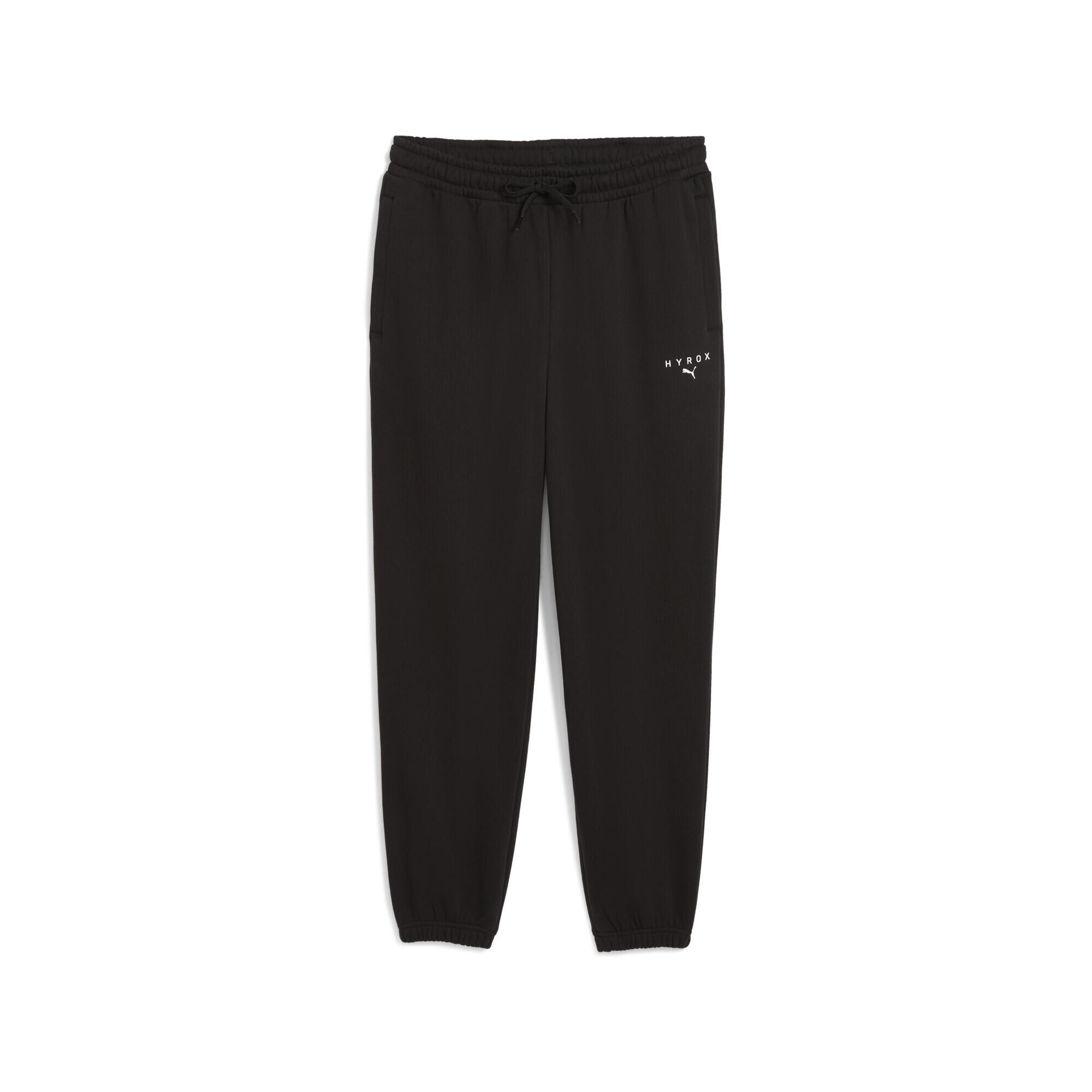 PUMA Pantaloni da tuta in pile PUMA x HYROX da uomo PUMA Black