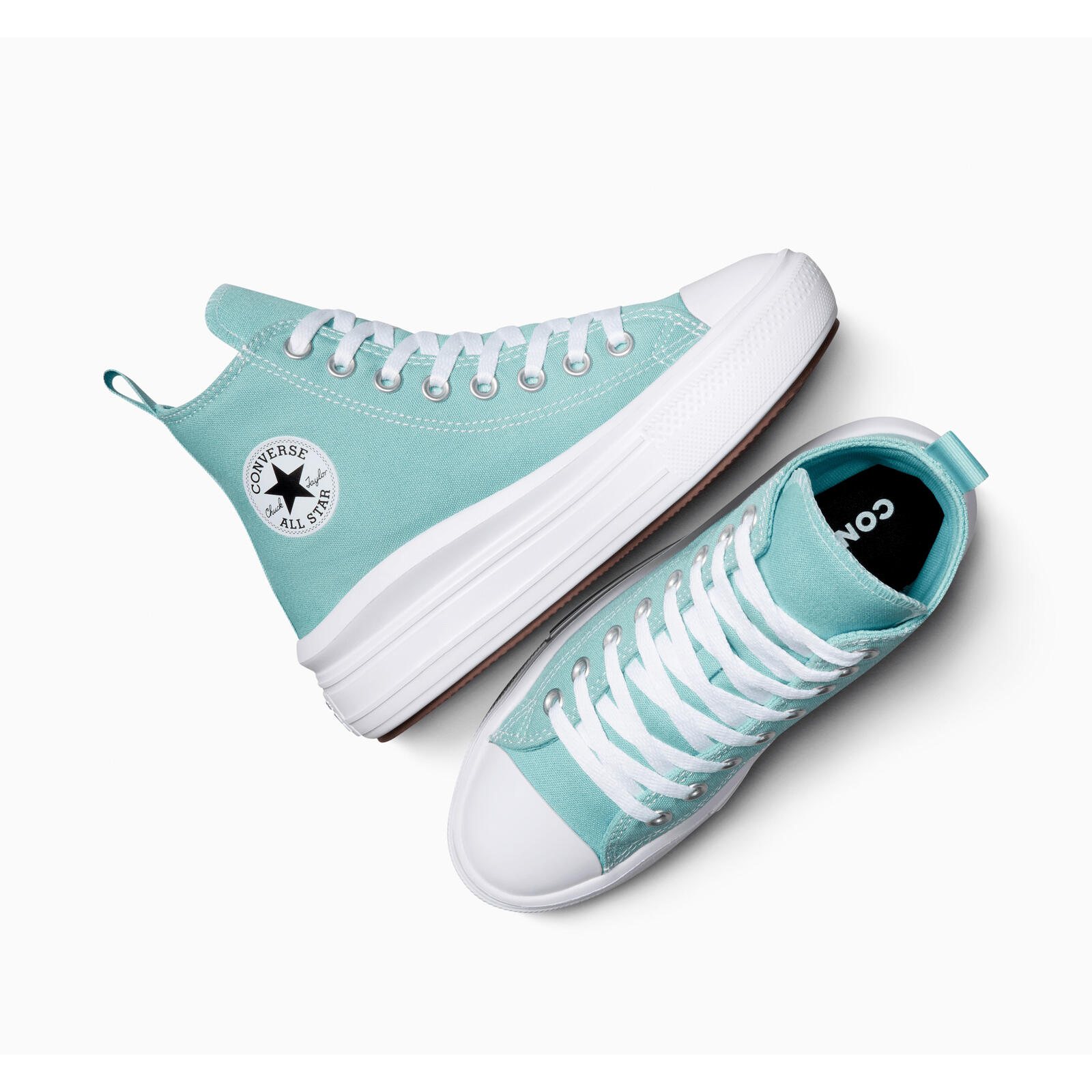 Baskets Converse Chuck Taylor All Star Move Platform, Bleu, Unisexe 2/5