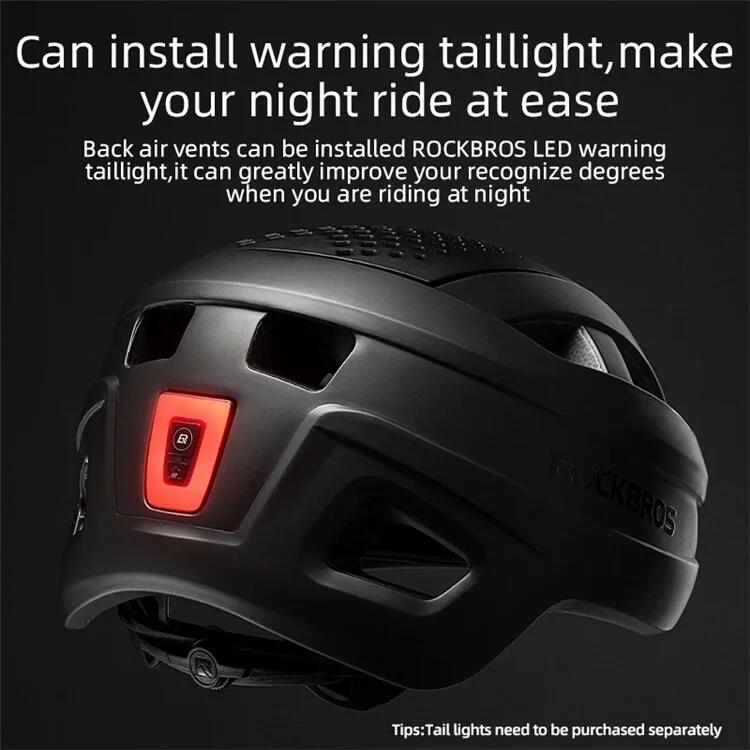 Casco da bici traspirante con protezione per la testa (design opaco) - Grigio 3/7