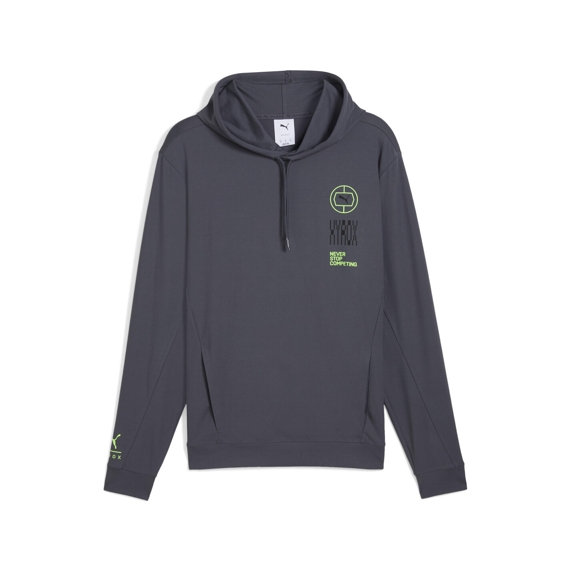 PUMA Manga para aumentar transpiração corrida homem x Hyrox Cloudspun Hoodie PUMA