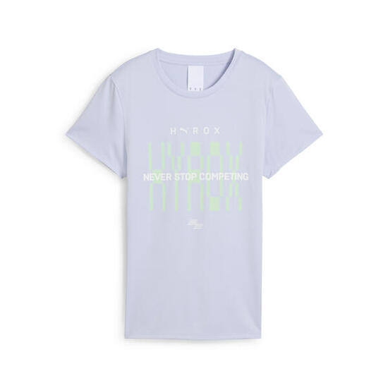 T-shirt PUMA x HYROX Train All Day da donna PUMA Cool Weather Blue