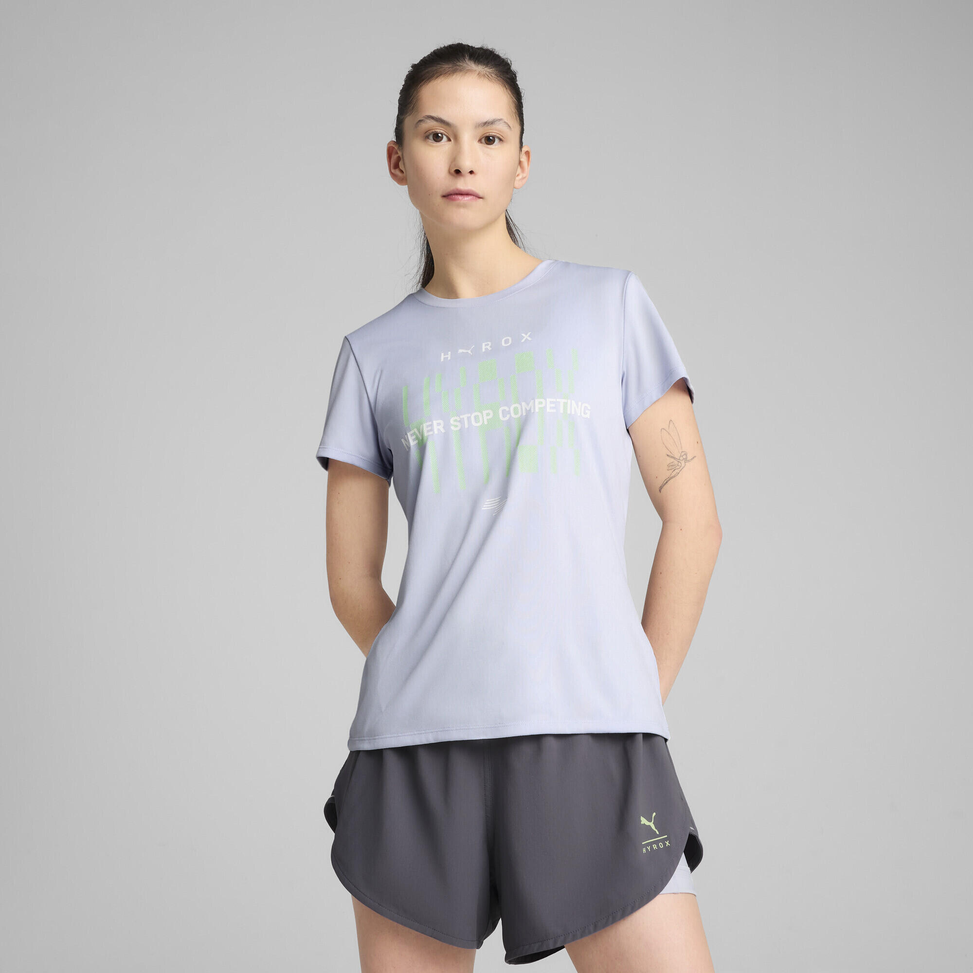 T-shirt Train All Day PUMA x HYROX Femme PUMA Cool Weather Blue 2/7