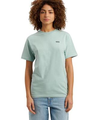 Camiseta para Mujer Vans Left chest logo Verde