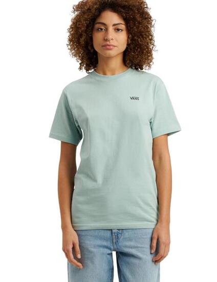 Camiseta para Mujer Vans Left chest logo Verde