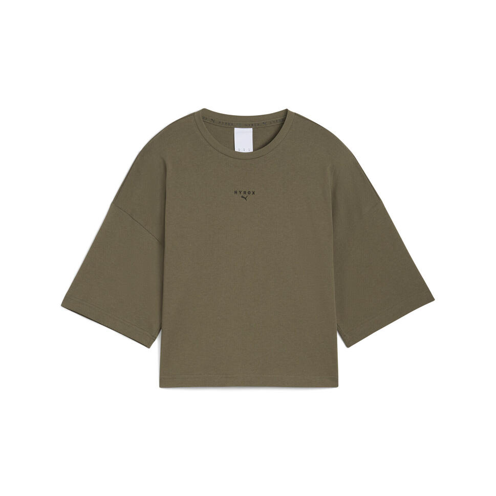 Damska koszulka oversize PUMA x HYROX PUMA Loden Green