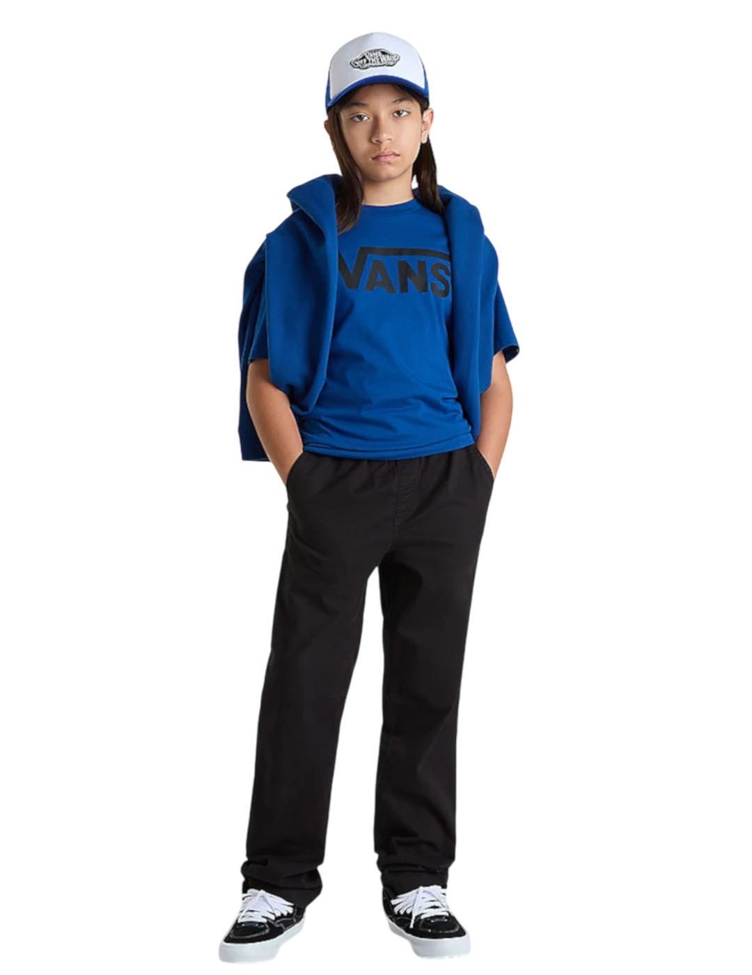 T-shirt pour enfant Vans Classic Bleu 5/5