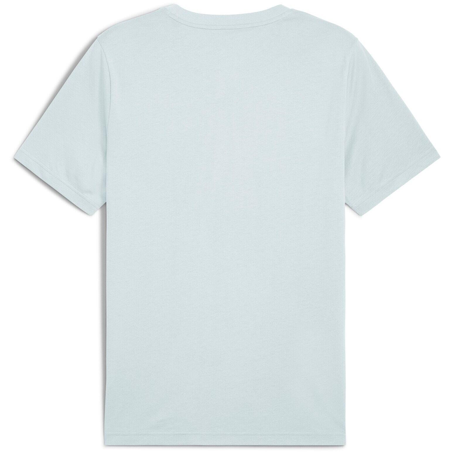 T-shirt Puma Ess Logo Lab Summer Tee, Bleu, Hommes 2/2