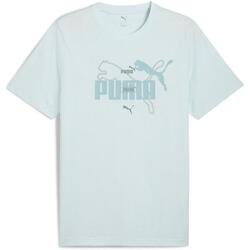 T-shirt Puma Ess Logo Lab Summer Tee, Bleu, Hommes