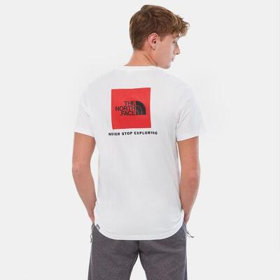 T-shirt adult s/s red box tee