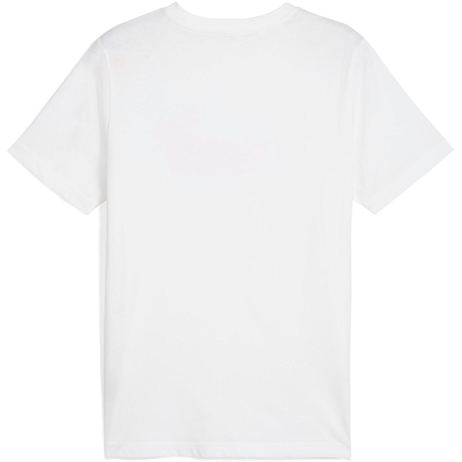 T-shirt Puma Ess Logo Lab Summer Tee, Blanc, Hommes 5/5