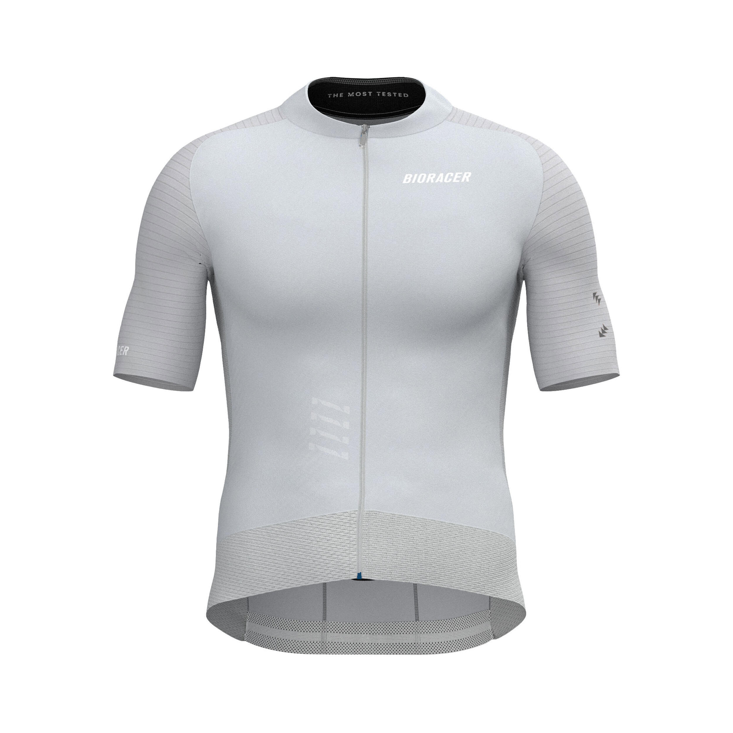 BIORACER Fietsshirt Heren - Cool Grey - Epic