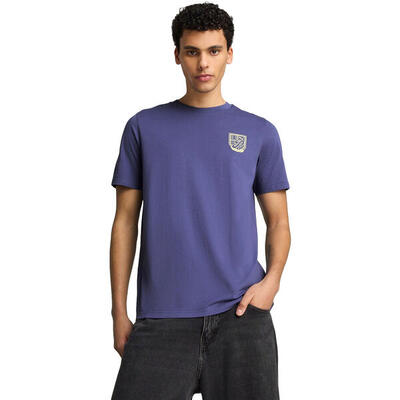 T-Shirt Puma Sports Legacy Graphic Tee. Blau. Herren
