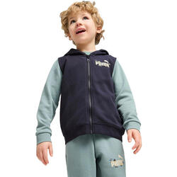Capot Puma Sandy Adventures Hoodie Full-zip Tr Ps, Bleu, Enfants