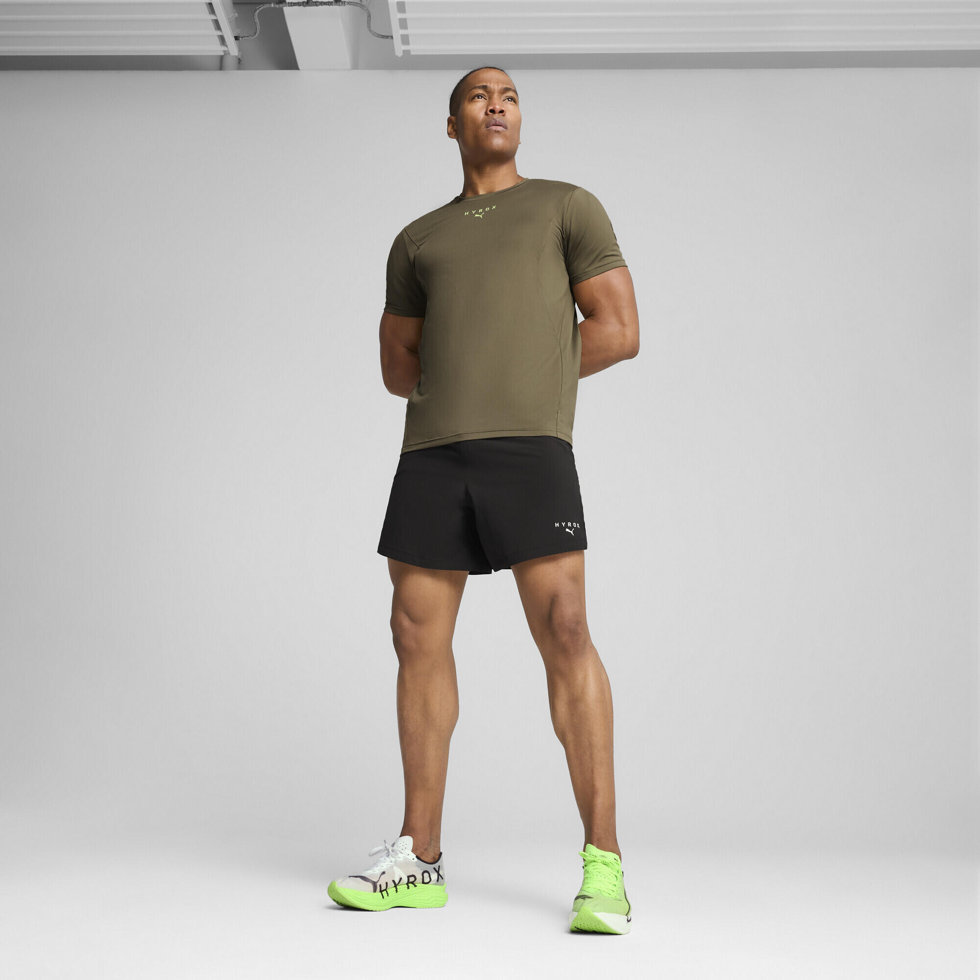 Camiseta PUMA x HYROX CLOUDSPUN Hombre PUMA Loden Green 4/7