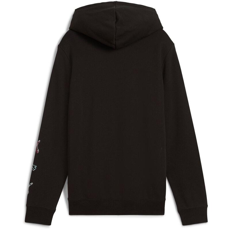 Hanorac copii Puma Ess Logo Lab Execution Hoodie Tr B, Negru