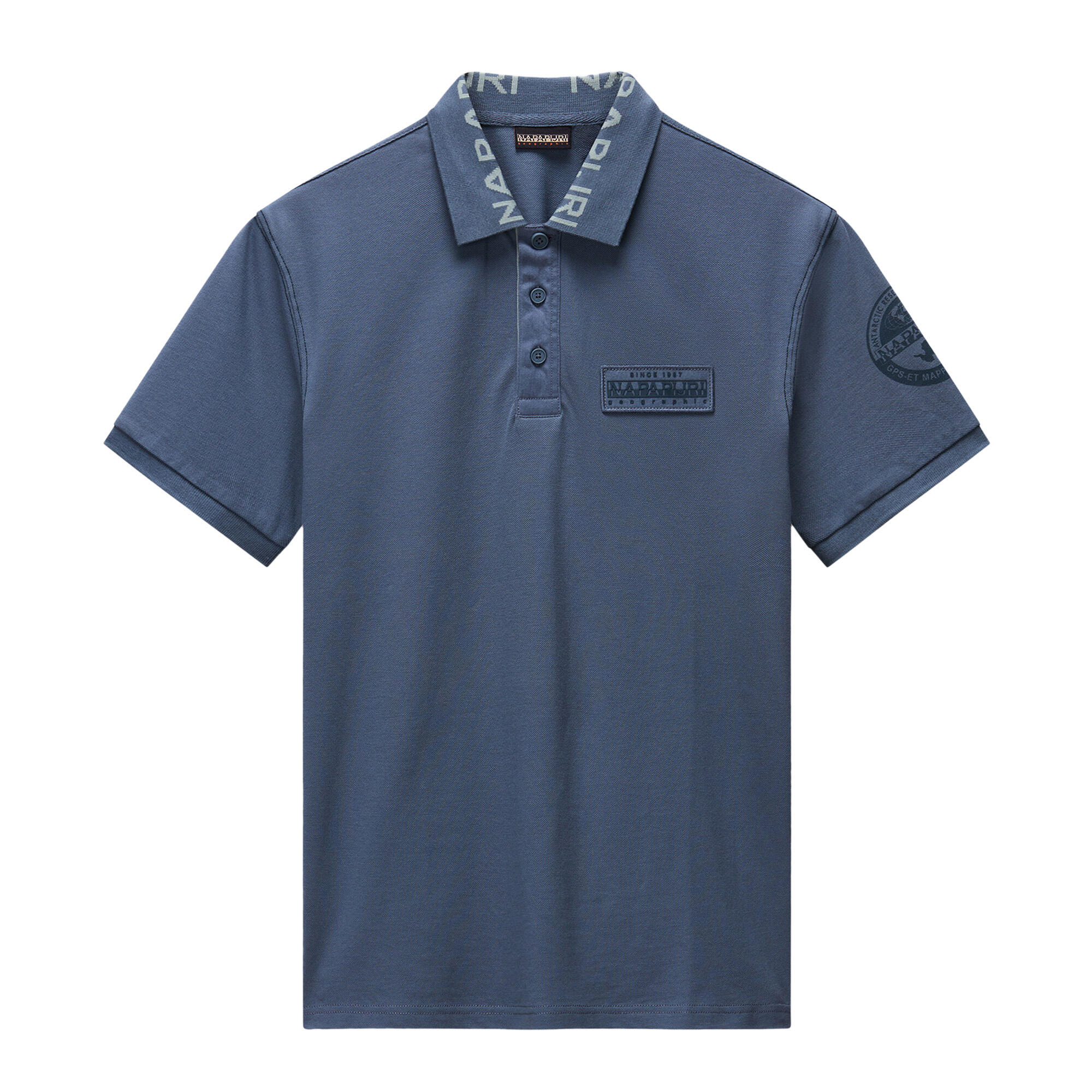 Polo homme Napapijri E-Amundsen 1 1/3