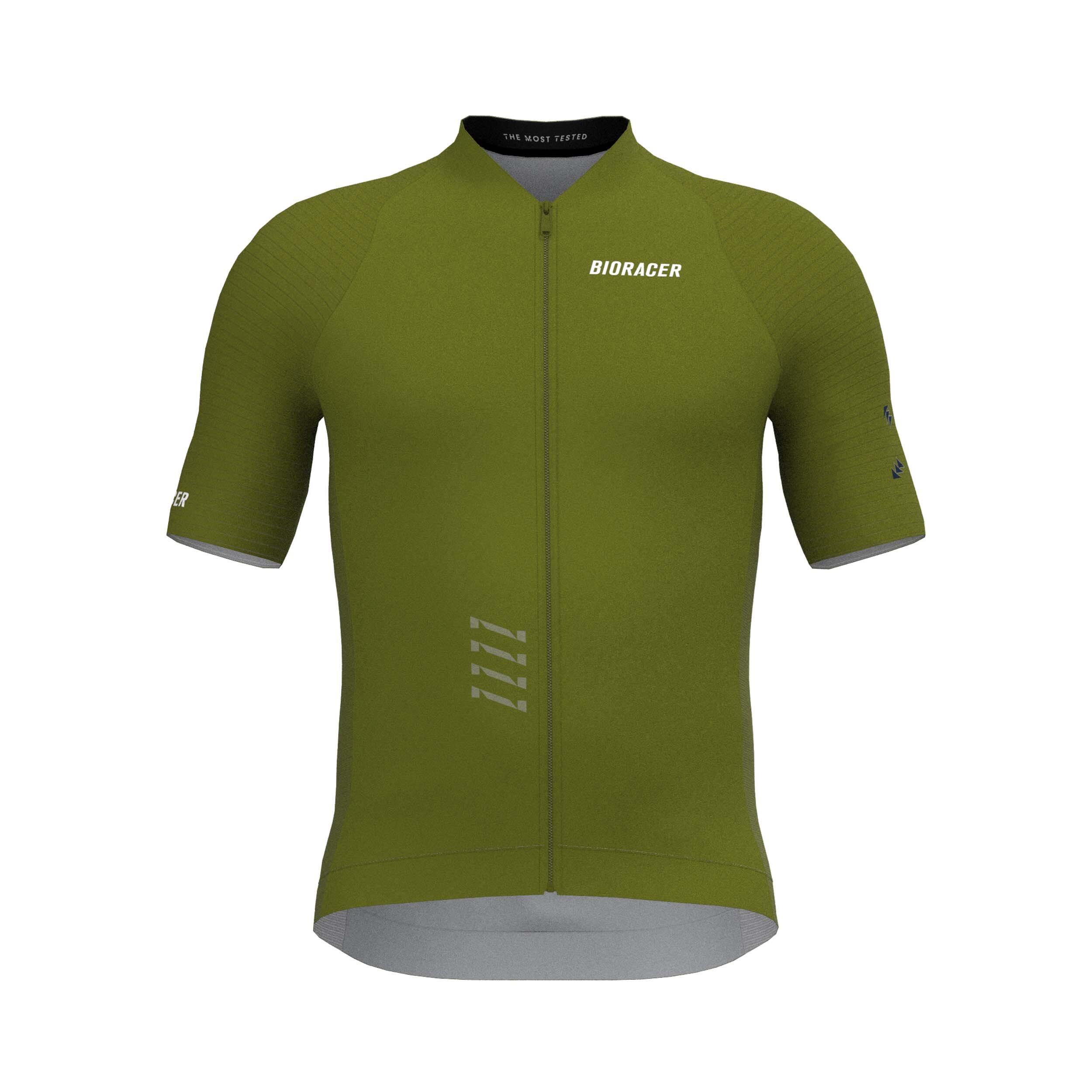 BIORACER Fietsshirt Heren - Thyme Green - Icon