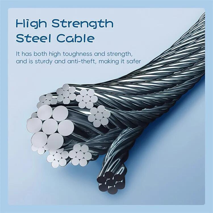 LuTuo Lucchetto Pieghevole Per Bicicletta Con Supporto, Lucchetto A Combinazione A 4 Cifre, Lunghezza 85 Cm, Chiusura A Catena Ad Alta Sicurezza, Per Mountain Bike E Scooter