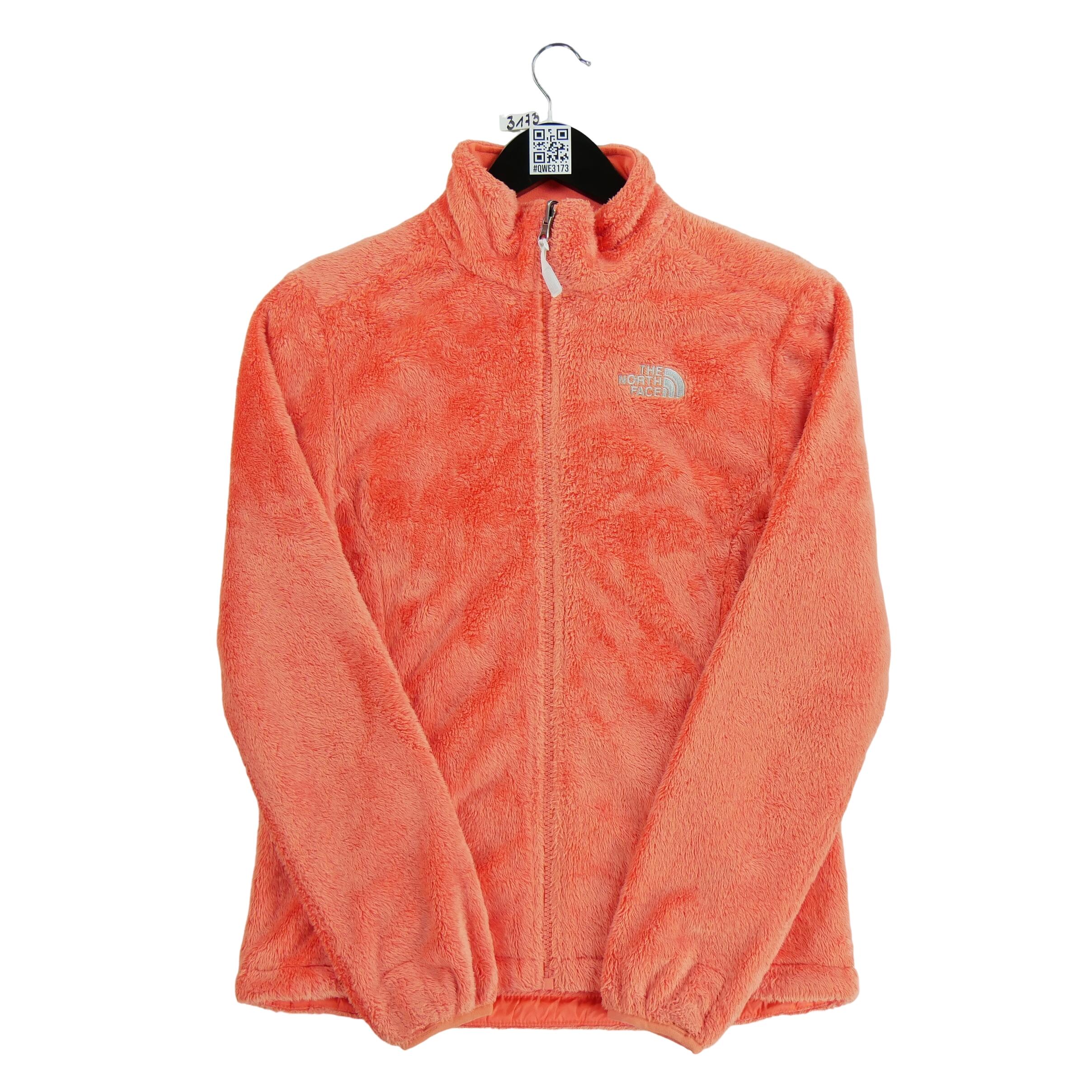 THE NORTH FACE Segunda Vida - Casaco de lã feminino TNF Orange Osito - Como novo