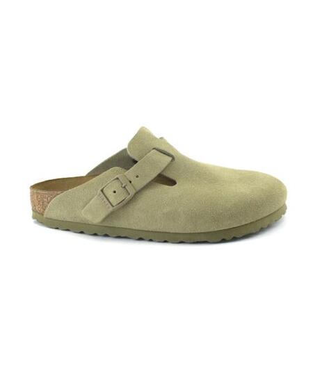 Zuecos BIRKENSTOCK Boston Verde Mujer