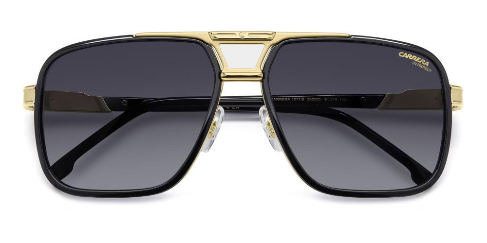 Lunettes de soleil Carrera 1071/S Homme métal noir pilot 2/3