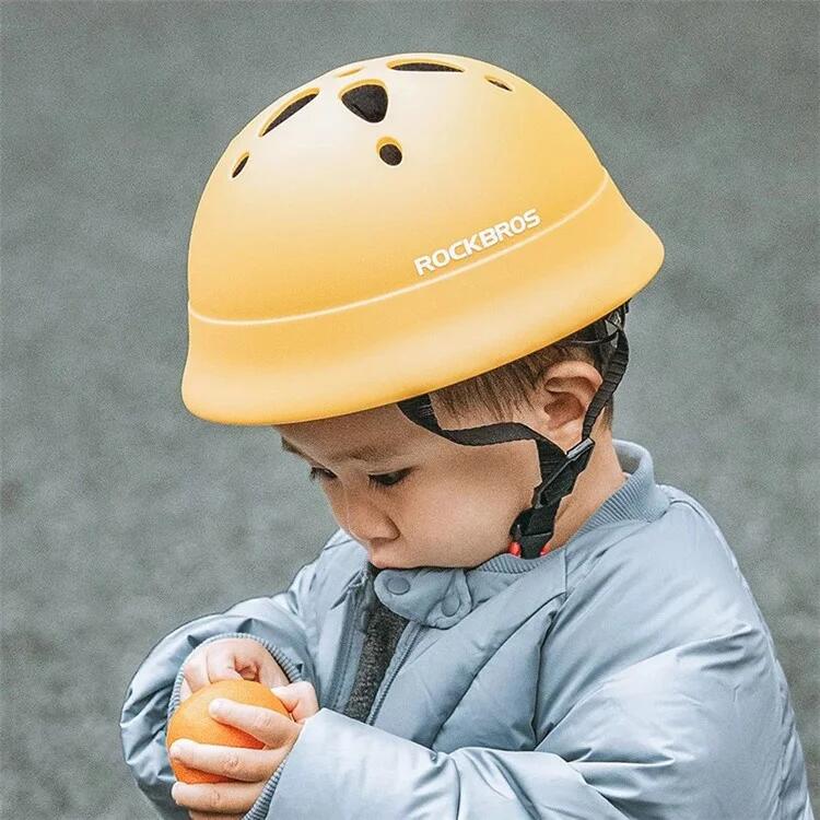 Casque de vélo pour enfants avec absorption des chocs - Bleu