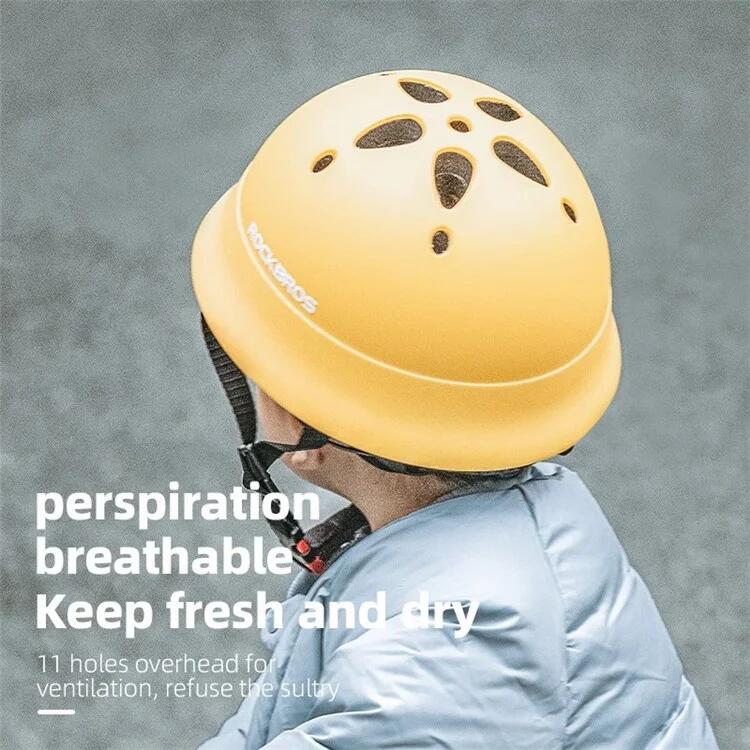 Casque de vélo pour enfants avec absorption des chocs - Bleu