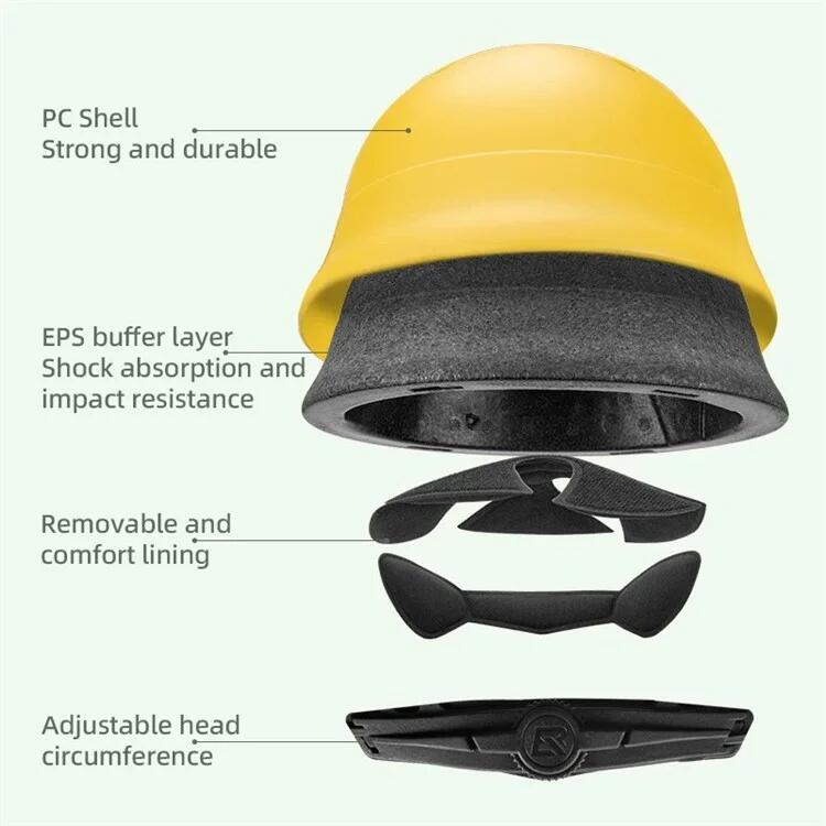 Casque de vélo pour enfants avec absorption des chocs - Bleu