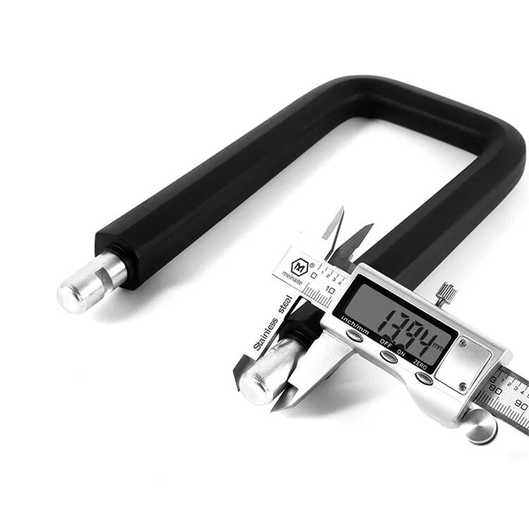 Lucchetto antifurto impermeabile a forma di U per moto ATV anti-taglio 6/7