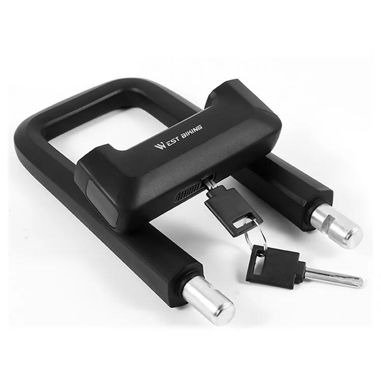 Lucchetto antifurto impermeabile a forma di U per moto ATV anti-taglio 7/7
